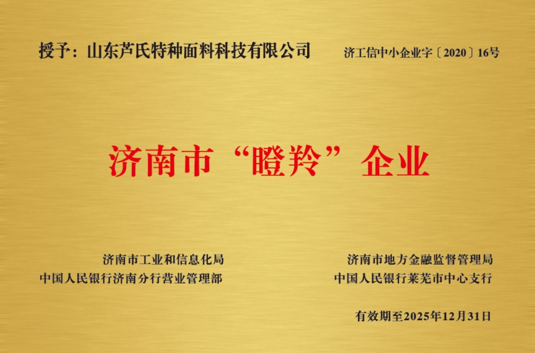 济南市瞪羚企业